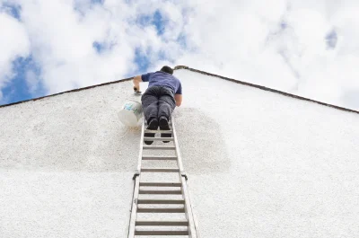 Peinture extérieure à Bertignat — façades et ravalement